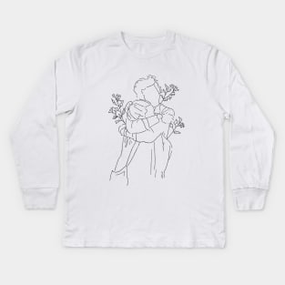 hold me in your arms Kids Long Sleeve T-Shirt